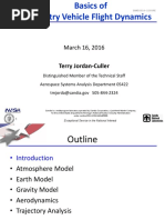 Basics of Reentry Vehicle Flight Dynamics