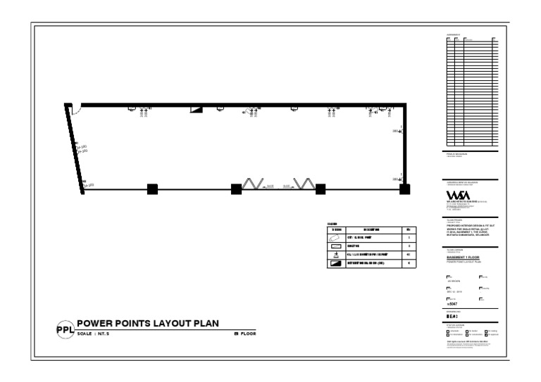 Electrical-Layout-Power Point Layout - WITH CCTV | PDF