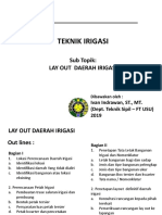 Lay Out Daerah Irigasi