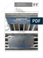 Name Plate Compressor PDF