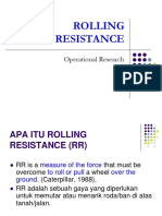 Rolling Resistance