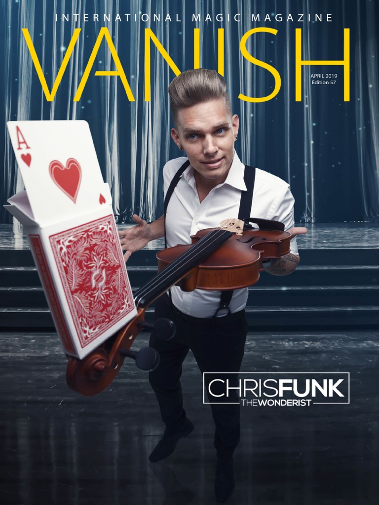 Vanish Magic Magazine Vanish Magic Magazine 57 Magic Illusion