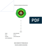 Proposal Makanan Internasional