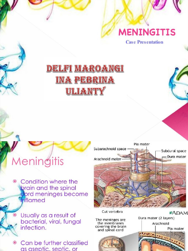 Case Presentation of Meningitis | PDF