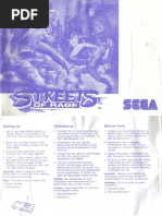 Streets of Rage SMSEUManual 7 L | PDF