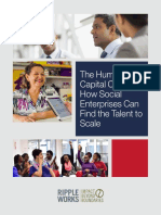 The Human Capital Crisis How Social Enterprises Can Find The Talent To Scale - FINAL PDF