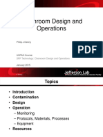14T - Cleanroom Design and Operation