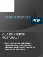 higiene postural