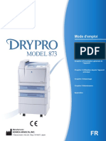 DRYPRO 873 Operation Manual_French_0992BA01FR02