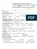 Formulário de Acompanhamento de Feridas