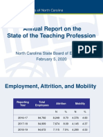 2018-19 Turnover Report Preview - State of The Teaching Profession Feb 2020