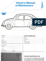 Vw beetle manual free download