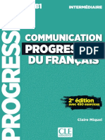 Feuilletage Communication Progressive A2 B1 Intermédiaire