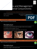 Diagnosis and Management of Bacterial Conjunctivitis