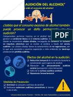 afiche consuimo de alcohiol y audicion