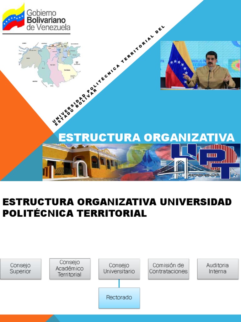 Estructura Organizativa de la UPT Bolívar | PDF | Universidad ...