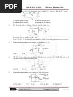 MOCK TEST 12 EEE QUESTIONS