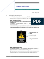 Codificacion y Señalizacion Estructuras ELECTRONORTE 2011