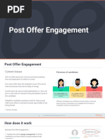 Post Offer Engagement