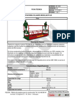 M1-G03 Ficha Técnica Plataforma Colgante PC 20