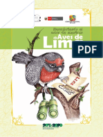 Libro Colorear-Descubriendo El Color de Nuestras Aves de Lima PDF