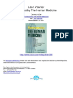 Homeopathy The Human Medicine Excerpt