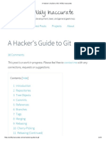 A Hacker's Guide To Git - Wildly Inaccurate PDF