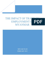 Trade and Employment in Myanmar (Final)