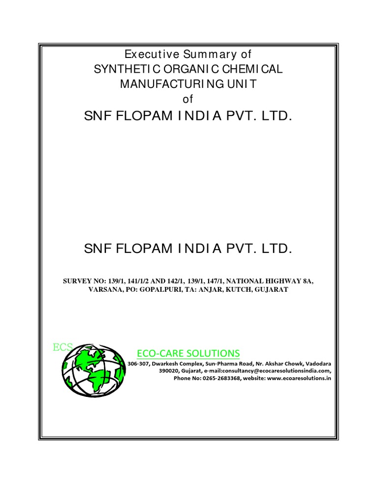 SNF Flopam India Pvt Ltd added - SNF Flopam India Pvt Ltd