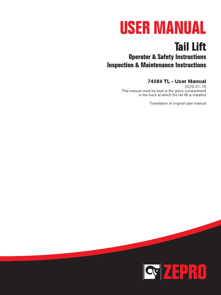74584TL - EN - User Manual 200116 | PDF | Elevator | Switch