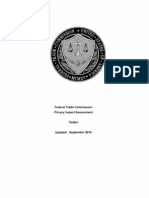 FTC Twitter Privacy Impact Assessment