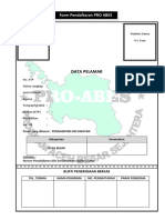 Form Pendaftaran Pro Abes - 2017