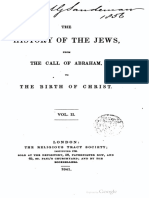 1841 - The History of Te Jews From Abraham To Christ PDF