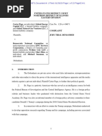 Carter Page sues DNC