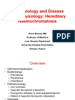 Epidemiology and Disease Pathophysiology: Hereditary Haemochromatosis
