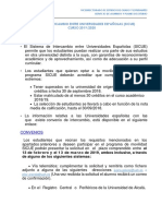 Requisitos Programa Sicue