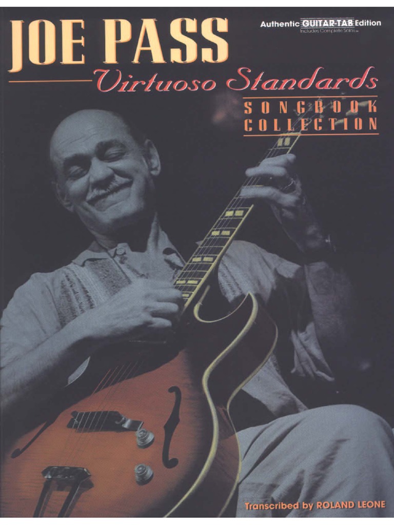【激レア】JOE PASS Virtuoso Standards Amazon.com: Joe Pass - Virtuoso Standards Songbook