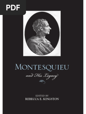 Montesquieu Legacy Pdf Pdf Montesquieu Liberalism