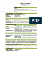 Hoja Seguridad Biodiesel PDF