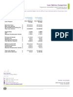 Loan Comparison PDF