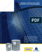 General Purpose Dry Type Distribution Transformer Brochure