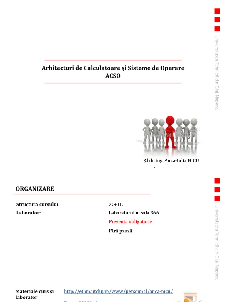 ACSO Curs 1 PDF | PDF