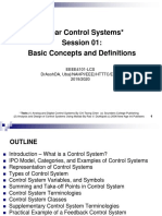 EEEE4105-PPT01-Linear Control Systems-V01 PDF