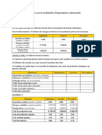 Des Exercices Sur La Methode D Imputation Rationnelle