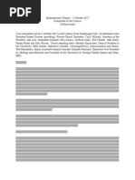 Faculty Senate Minutes Discussing Graduate Student Unionization