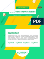 Yellow and Green Presentation Template
