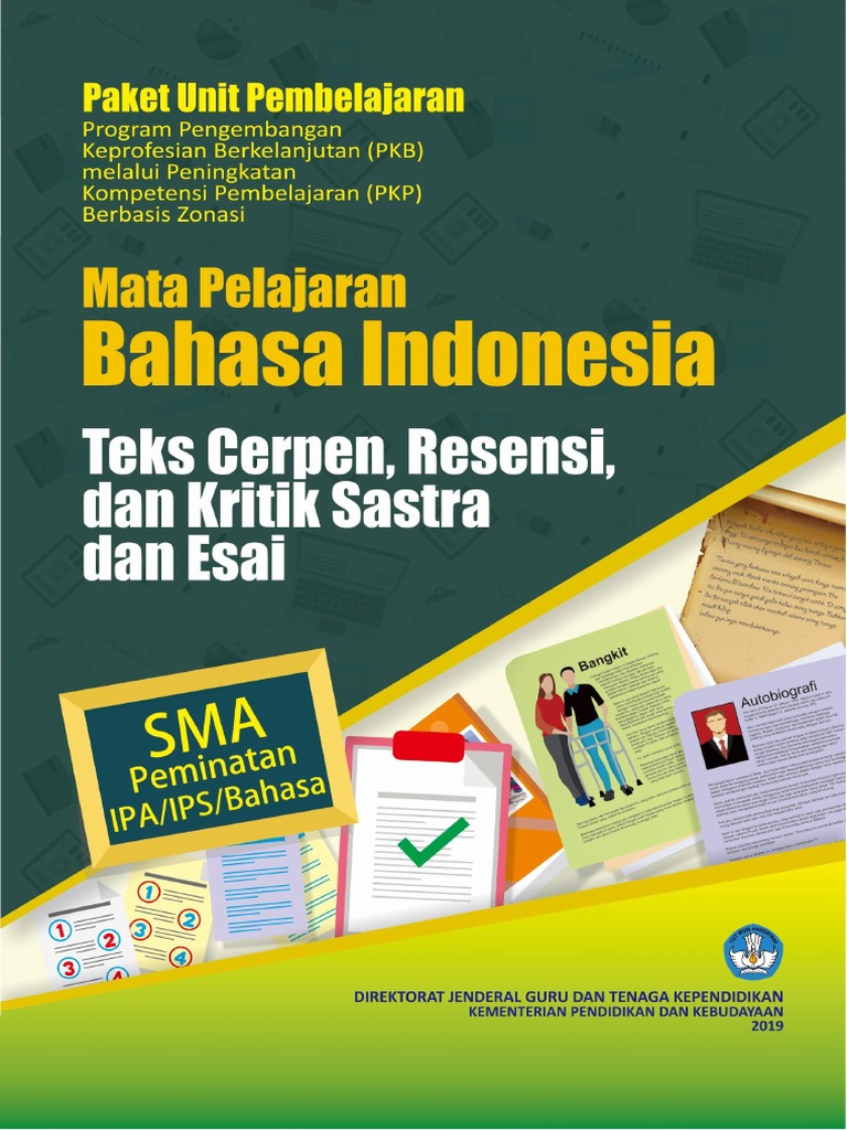 Paket 04 Teks Cerpen Resensi Dan Kritik Sastra Dan Esai Pdf