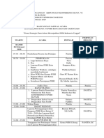 Jadwal Acara KONKOT