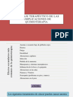 Abordaje Terapéutico de Las Complicaciones de Quimioterapia