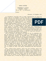 Steiner - O.O. 180 2a Conf. Verita Dei Misteri e Impulsi Di Natale - Dornach, 24 Dicembre 1917